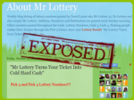 Mr Lottery System Exposed — A New Twist in the World of Lottery! What In